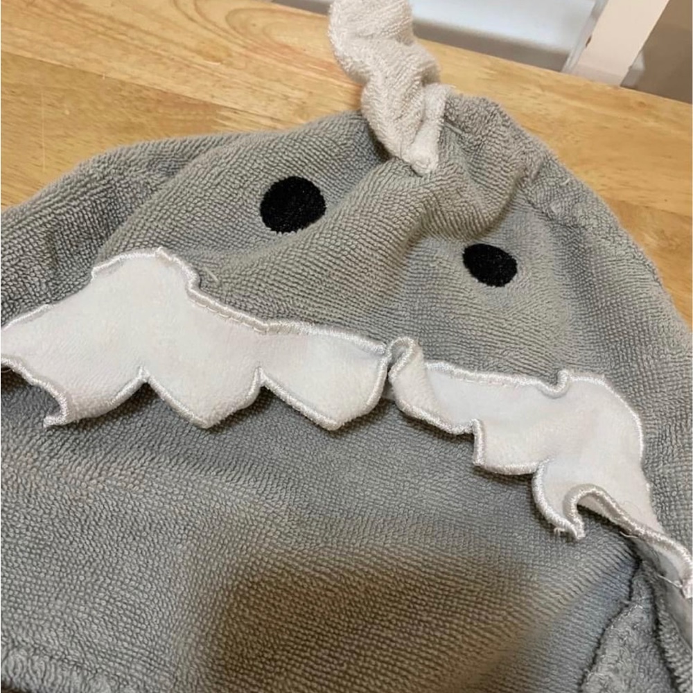 Hooded Shark Towel